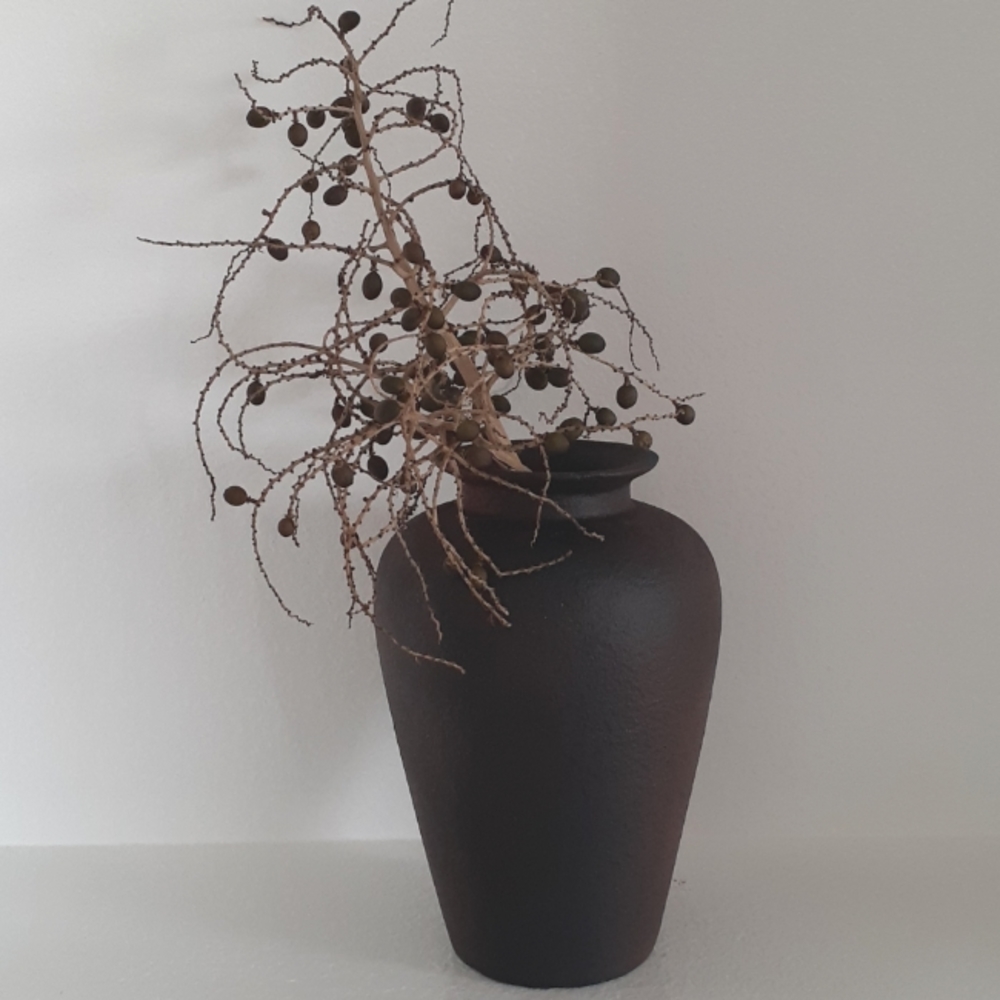 Black Terra Cotta vase
